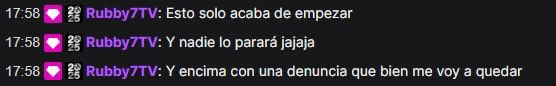 Captain_016_'s tweet photo. Vaya acosador TTBlue / Rubby7 que se dedica a ir a otros canales a insultar y amenazar 
🤡 https://t.co/UvXjriGy7G