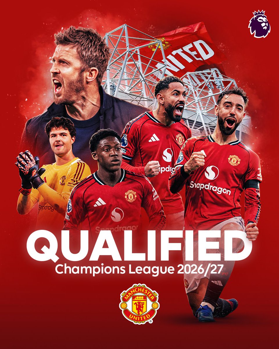 Manchester United Understand interim Manager Micheal Carrick is just too good... Congratulations lads #UCL #Manchesterunited #Carrick