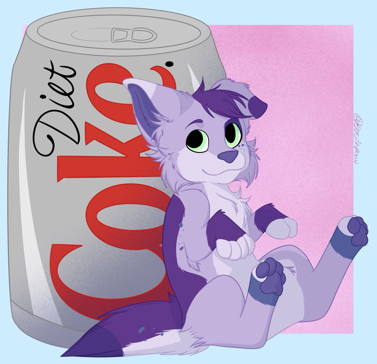 southpaw981's tweet image. Wanted to do one for myself 🤭 
YCH still available!
#furry #furryart #fursona #ych