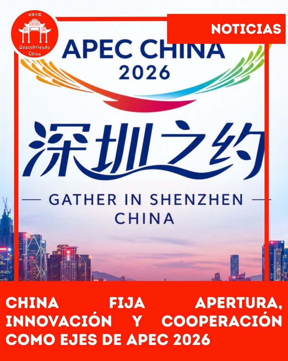 Descubre_China's tweet image. [LO MÁS LEIDO] Beijing busca traducir la integración Asia-Pacífico en acciones concretas con foco en comercio, tecnología y conectividad regional 🇨🇳👏🏻

Detalles en el link👉🏻 descubriendochina.org/post/china-fij…

#China #Asia #Beijing #APEC #Shenzhen