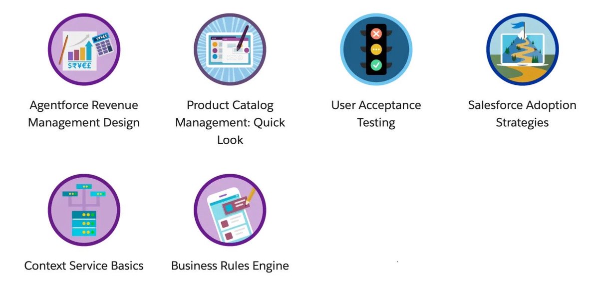 Divyasaikrish's tweet photo. The Agentforce stack is getting real.
#Salesforce #Agentforce #Trailhead #LearningInPublic #Omnistudio https://t.co/HloarMFmNm