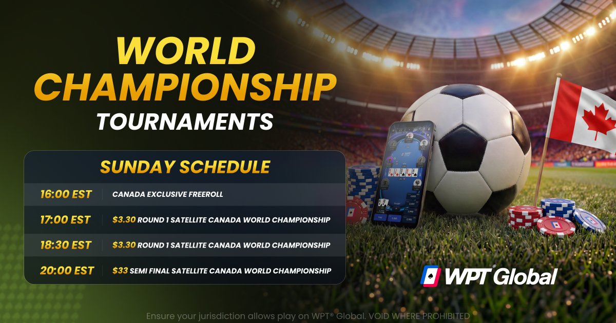 WPT Global Canada tweet media
