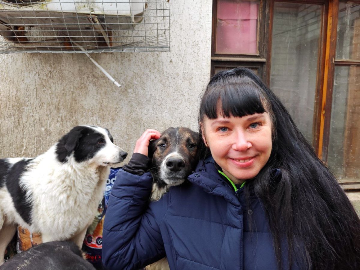 ROLDAOrg's tweet photo. In an ideal world, every dog and cat would have a safe home, regular meals, and a family to care for them.

For many animals in Ukraine right now, that is not the reality.

Across communities affected by the war, animals are still living on the streets or with families who are struggling to meet even their own basic needs.

This is where community rescuers, like  Dmitry, step in.

As one of our ROLDA Heroes, she travels across these communities delivering food for stray animals and supporting local people so they can continue caring for their pets. 

Sometimes this is what rescue looks like - showing up consistently, making sure animals are fed, and supporting the people doing everything they can to care for them.

We support ROLDA Heroes because we know we cannot be everywhere but with your help, we’re able to send life-saving resources to individuals and organisations and work with them to help animals in need ❤️‍🩹

When you donate to ROLDA, you’re not just supporting our shelter, you’re also helping us support rescue efforts in areas like Ukraine, Turkey, Bulgaria and Bethlemham: https://t.co/2HltSsTcJW 🐾

#givehopewithROLDA #animalrescuers #helpushelpthem #savingstrays #animalrescue
