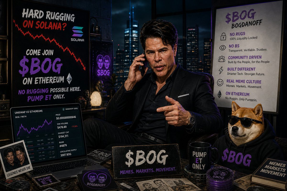 BogdanoffBOG's tweet photo. Seems to be a lot of meme rugging on Solana - Bogdanoff does not approve. $BOG @bogdanoff_CTO Pump et. @ethereum https://t.co/6ojIZlEdFJ