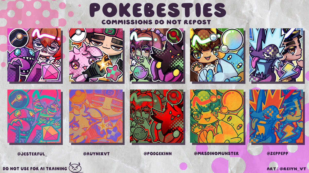 Reiyn_VT's tweet photo. pokebesties are now open again! 🥰 https://t.co/nfvP24giS6