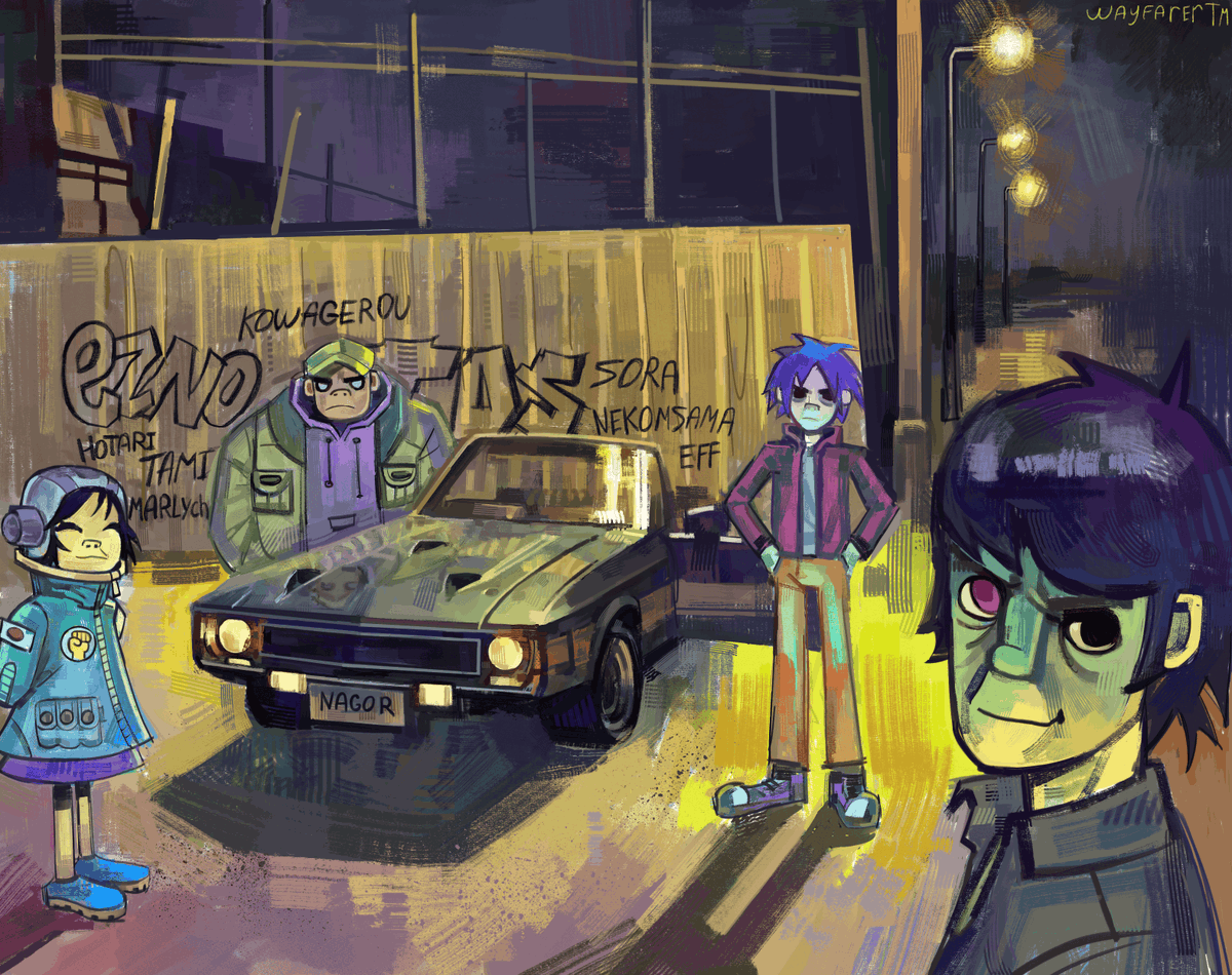 Artist_Wayfarer's tweet image. Gorillaz
my telegram channel:  WayfarerTM

#smallartist #artmoots #ArtistOnTwitter