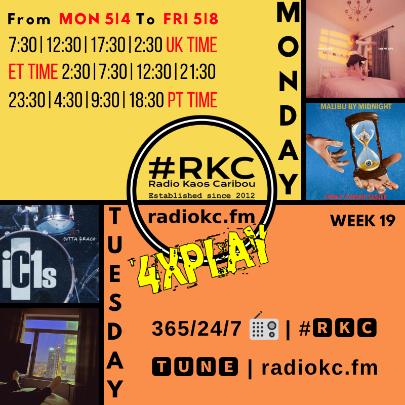 RadioKC's tweet image. ▂▂▂▂▂▂▂▂▂▂▂▂▂▂
This Week #🆁🅺🅲 𝟰𝘅𝗣𝗟𝗔𝗬𝗦 1│2

#MONDAY 5│4
🔴Not My Wife
🔴FAMILY WORSHIP CENTER

#TUESDAY 5│5
🔴@IC1s
🔴@BedroomTaxBand

⬇️Details⬇️
🌐 fb.com/RadioKC/posts/…
▂▂▂▂▂▂▂▂▂▂▂▂▂▂
