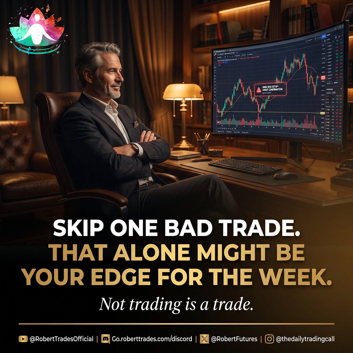 robertfutures's tweet image. How many trades have you skipped this week that didn't meet your criteria?

#mondaymotivation #tradingdiscipline #TradePlan