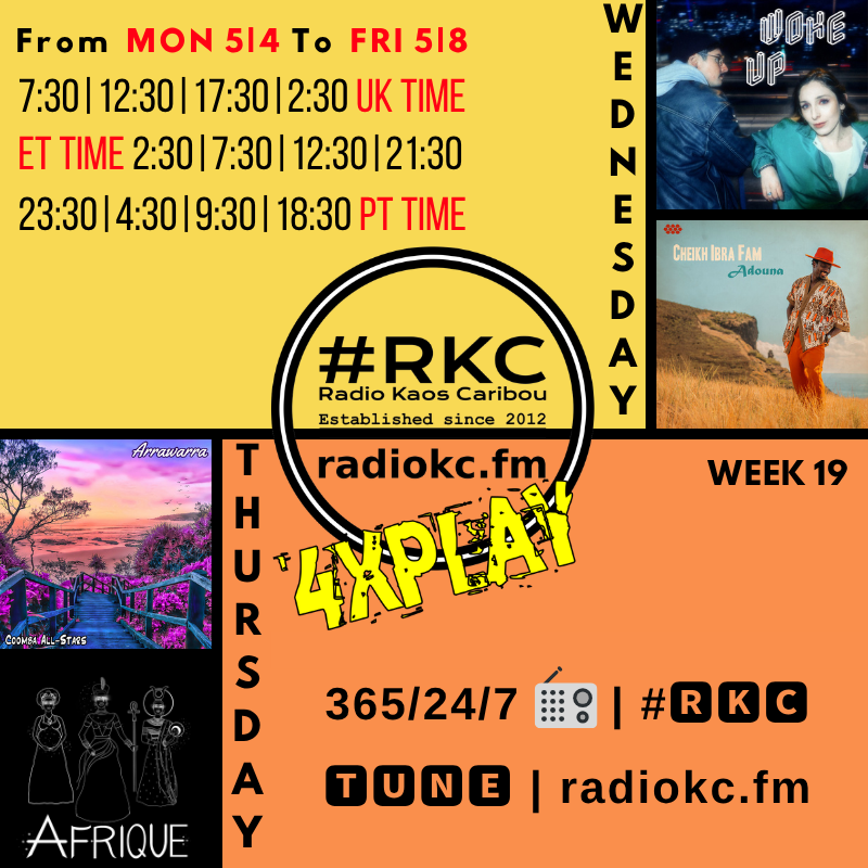 RadioKC's tweet image. This Week #🆁🅺🅲 𝟰𝘅𝗣𝗟𝗔𝗬𝗦 2│2

#WEDNESDAY 5│6
🔴@heavybloommusic
🔴Cheikh Ibra Fam

#THURSDAY 5│7
🔴Coomba AllStars
🔴GLORIAH BONHEUR

#FRIDAY 5│8
🔴@AnalogDreamSF
🔴@TBateleurs

⬇️Details⬇️
🌐 fb.com/RadioKC/posts/…
▂▂▂▂▂▂▂▂▂▂▂▂▂▂