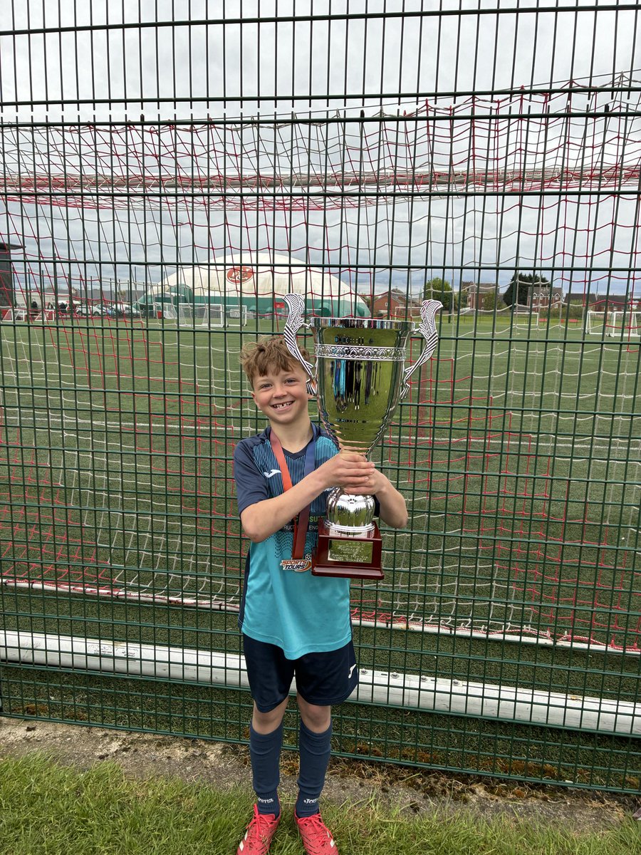 dave_round's tweet photo. Great weekend away with the boy and his team Furness cavaliers 
winning the tournament at Fleetwood FC  🏆 
Against some top teams https://t.co/zyATh1vMwO