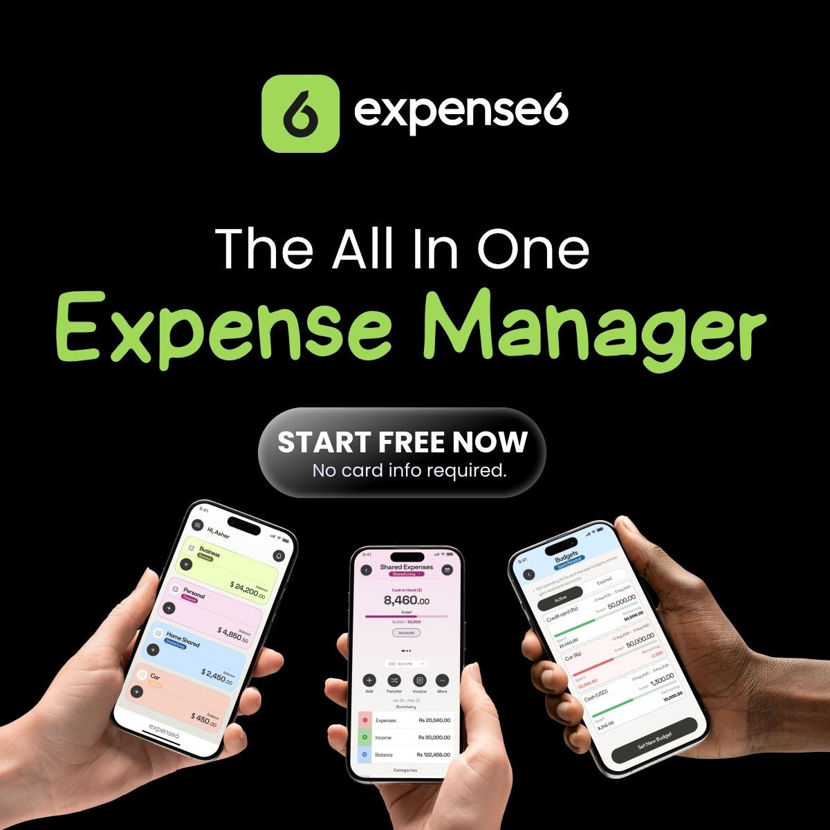 Expense6App's tweet image. Stop juggling multiple apps and spreadsheets. Whether it’s managing your business margins, tracking personal spending, or splitting household costs, Expense6 brings everything into one clear view.
 
expense6.com

#Expense6 #AllInOne #MoneyManagement #AussieFintech