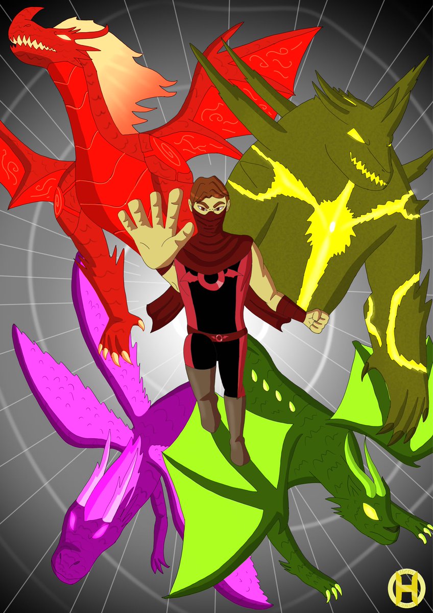 Hero_H_Comics's tweet image. Red dragon
#art #dragon #superhero