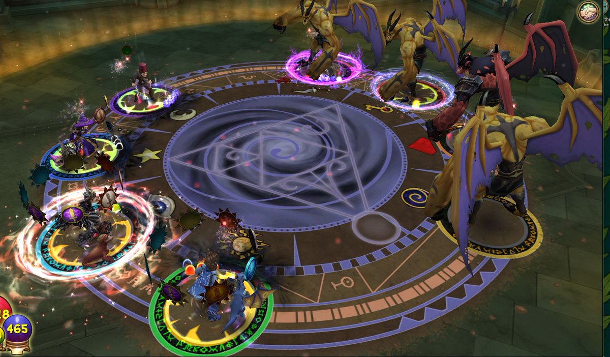 It was the ladies of #IndomitableExplorers showing those baddies who's boss during Pesky Quests today! Nice work everyone! #Wizard101