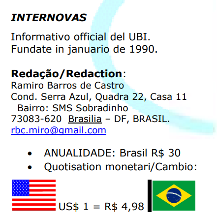 interlinguabr's tweet photo. Jam appareva le nove edition de "Internovas", magazin official del Union Brasilian Pro-Interlingua! Nunc tu pote practicar le interlingua in un maniera facile e instructive e esser informate de lo que occurre in Brasil e in le mundo. Contacta le UBI pro plus de informationes! https://t.co/aZik7oLVD4
