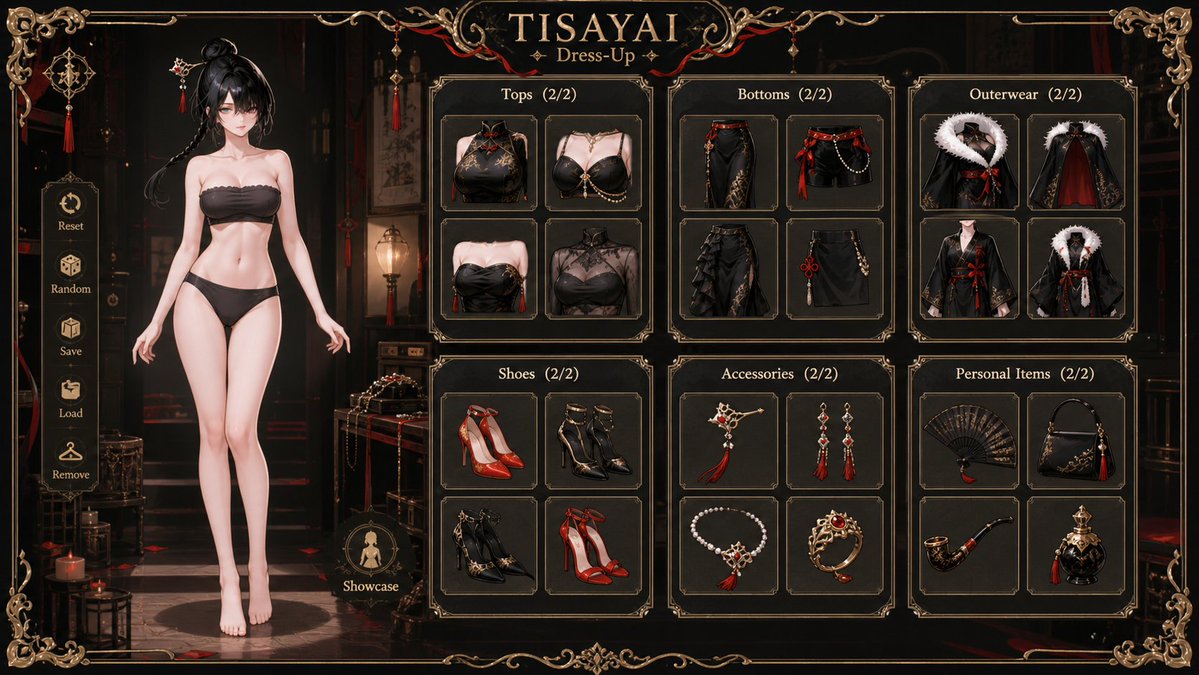 tisayai's tweet image. FLASH style DRESS UP GAME interface 🎶
Use my prompt and attach an image of any character ~ 🎨 Content Aware design
#AIart #tisayai 
#GPT Image 2 /Gemini

🔻 Original Prompt shared in ALT post