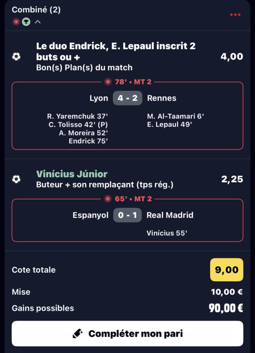 SovereignHestia's tweet photo. Quel soirée, du vert du vert ✅ Merciii @BetClem_ @LeBarjotProno @NEXENPRONOS https://t.co/oOAoWuaH1c