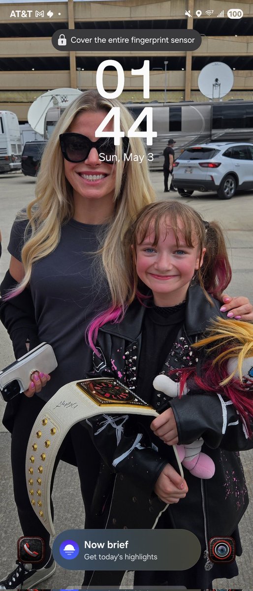 markwvolkwein's tweet photo. @AlexaBliss_WWE Also guilty but its a memory from the happiest day when my baby girl she got to meet you in Pittsburgh in 2025 for a raw smackdown double show https://t.co/LMU4OAFZM4