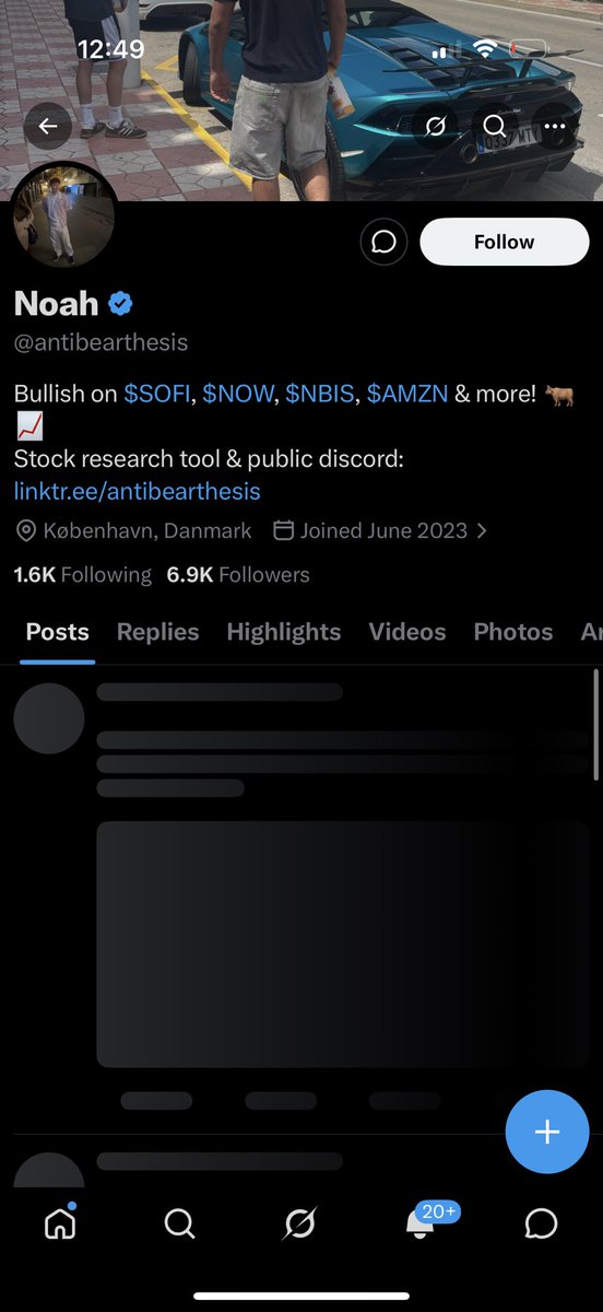 BlackJackStocks's tweet photo. @antibearthesis OMFG HIS PROFILE BIO HAHAHAHAHAHHAHAHAH https://t.co/q1U1GVyRtS