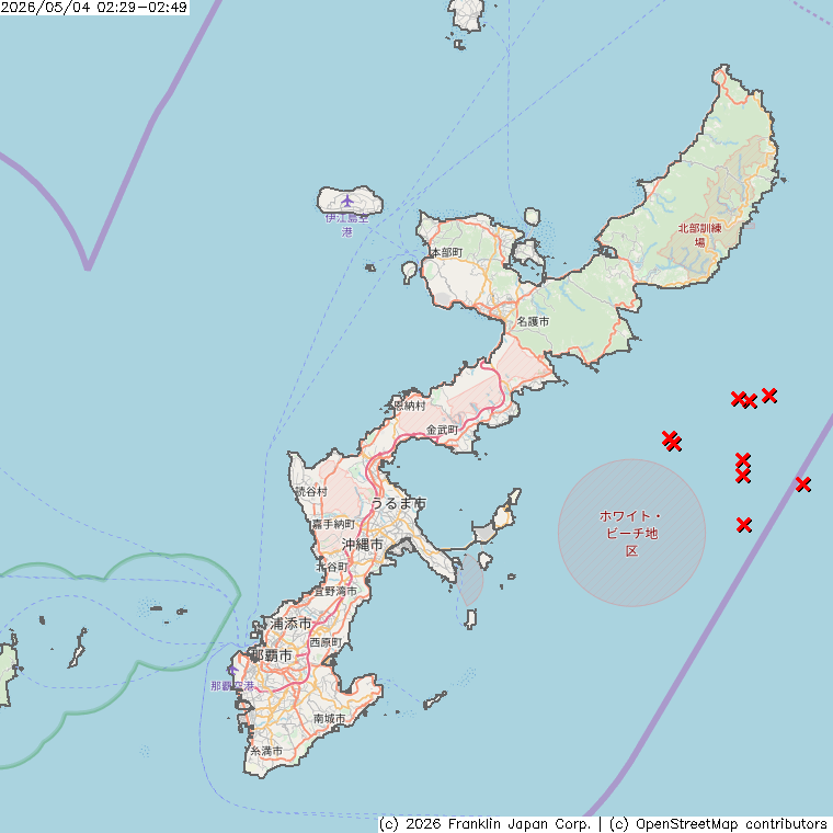 FjcSouth2's tweet photo. 【落雷発生】（前20分間）エリア内に 9 回の落雷が観測されました。 #カミナリ #沖縄 
お近くの落雷リアルタイム情報はアプリで確認→ https://t.co/pMfDI1r7tc 
全国の落雷状況はこちら→https://t.co/cwTFhV2GBS https://t.co/GielgYZvUb
