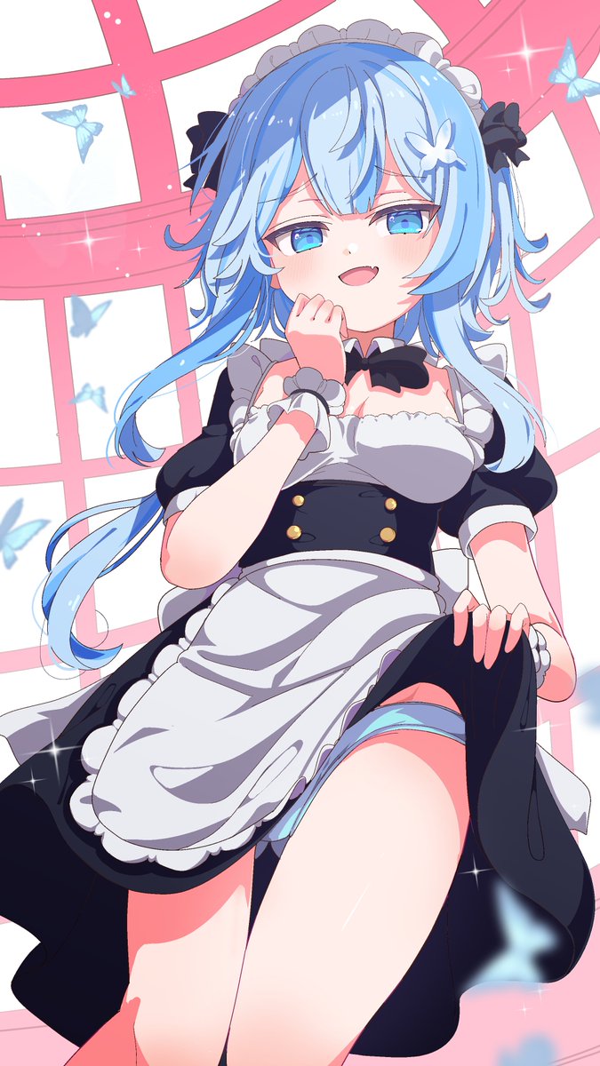 スケブ納品完了ありいがとうございましたー
挑発メイドさん 