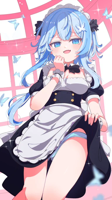 スケブ納品完了ありいがとうございましたー 挑発メイドさん