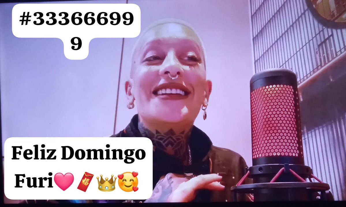 Mamá te amo 💜🧧
FURIA EN SHANGAI
Sumate al streming!! 🧧