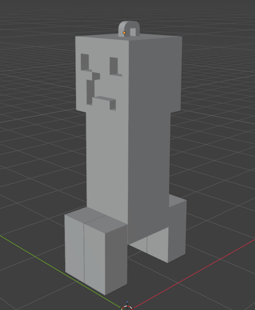 MinixPL2003's tweet photo. kolejny dzień modelowania w blenderze i zrobiłem sobie takie o breloki, creeper i dynia XD 
szkoda ze nie mam drukarki 3D bo bym sobie te modele wydrukował https://t.co/GhkeIPQZN5