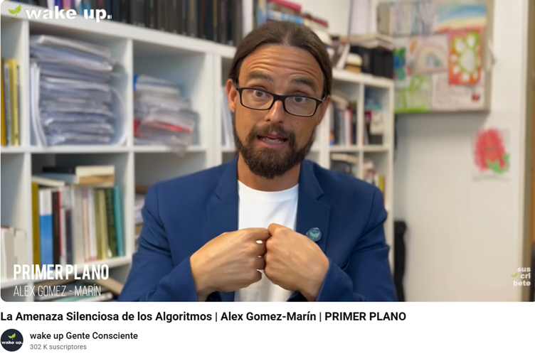 BURGALESA17's tweet image. La #IA lleva mucho tiempo entre nosotros. Podría ser una aliada que nos ayude pero también muy peligrosa.
IA = ¿Invasión Algorítmica?
Se presenta una batalla difícil en la que tendremos que luchar para ganar.
Àlex Gómez-Marín @behaviOrganisms en #WakeUp
youtube.com/watch?v=ZXpJqW…