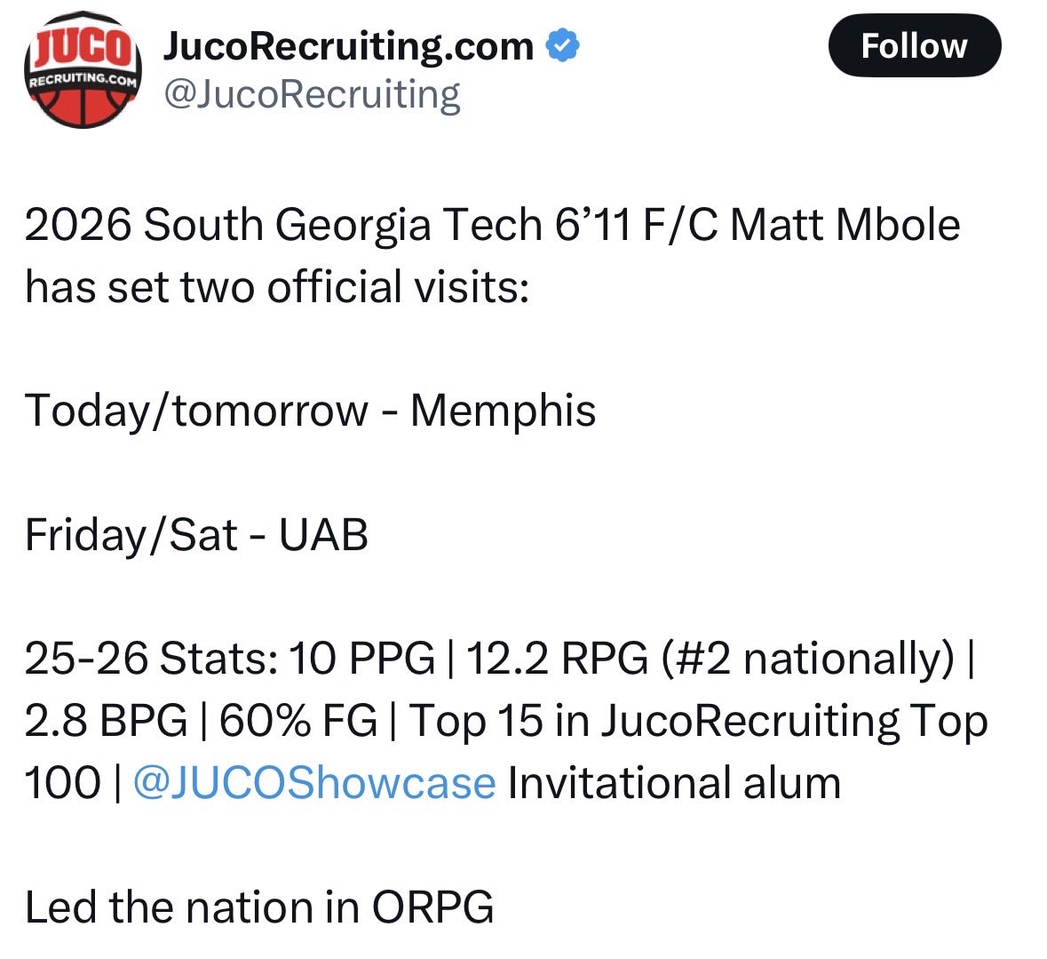UAB Athletics Fan tweet media