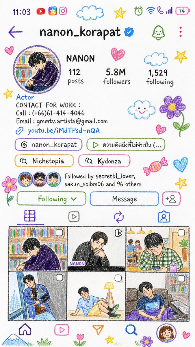 sasha_ONS's tweet image. AI trending 📈 I try 🌈 So cute 🫶🏻❤️💚
#ohmNanon #mynameisnanon #ohmpawat 🤭🤗