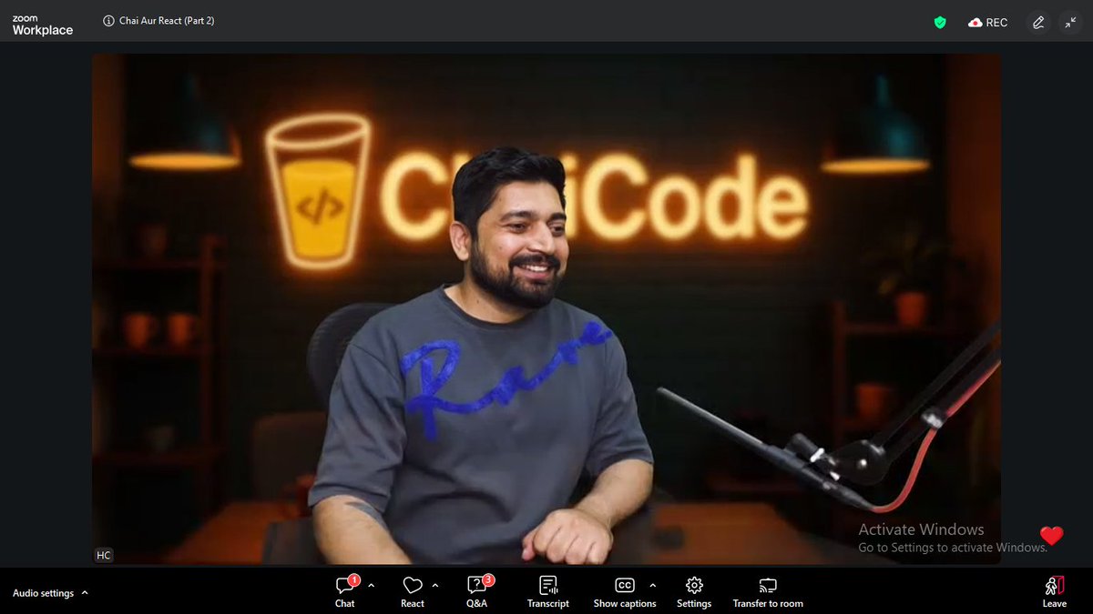 singh__alok8373's tweet image. React journey started 🚀
Session with @piyushgarg_dev &amp;amp; @Hiteshdotcom 
Form handling, hooks, event flow &amp;amp; better structure—learned a lot today.
Small decisions = scalable apps 💡
@ChaiCodeHQ 
#chaicode #React #WebDev