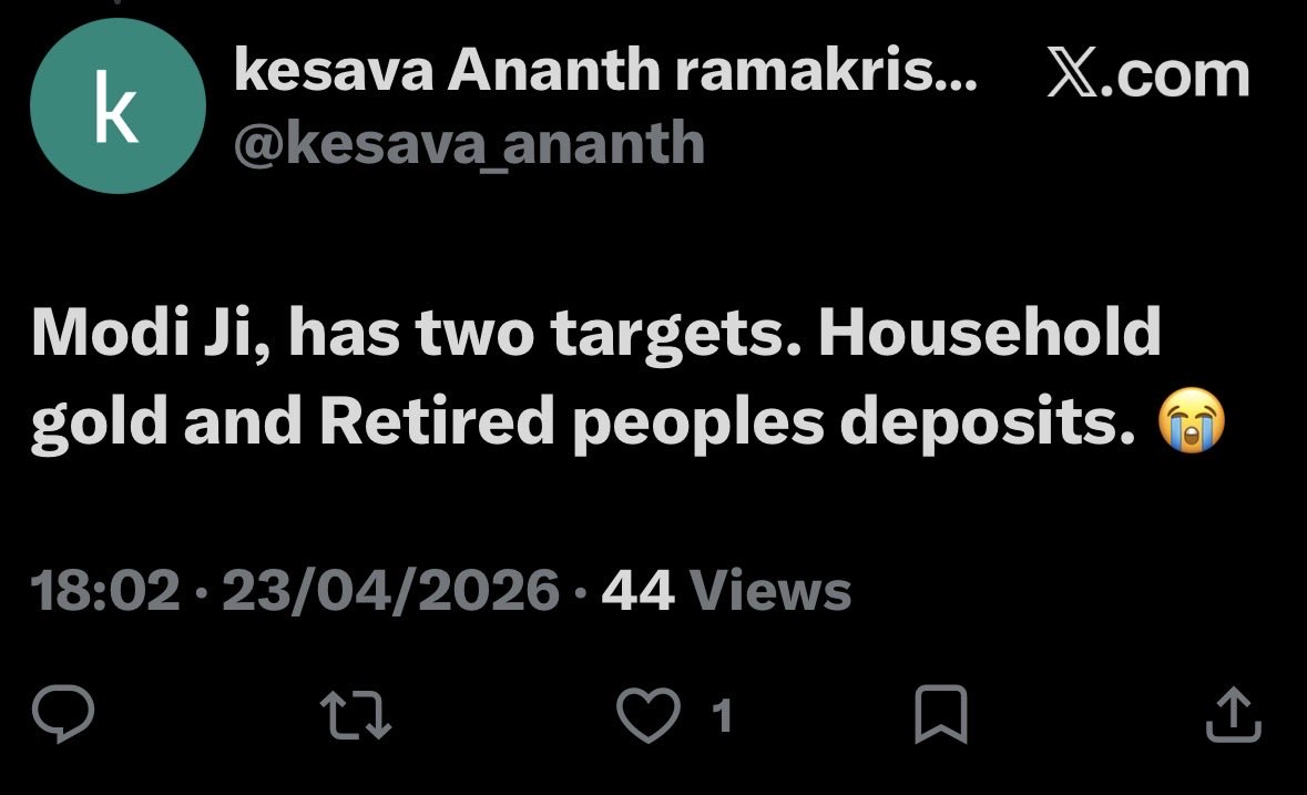 kesava Ananth ramakrishnan tweet media