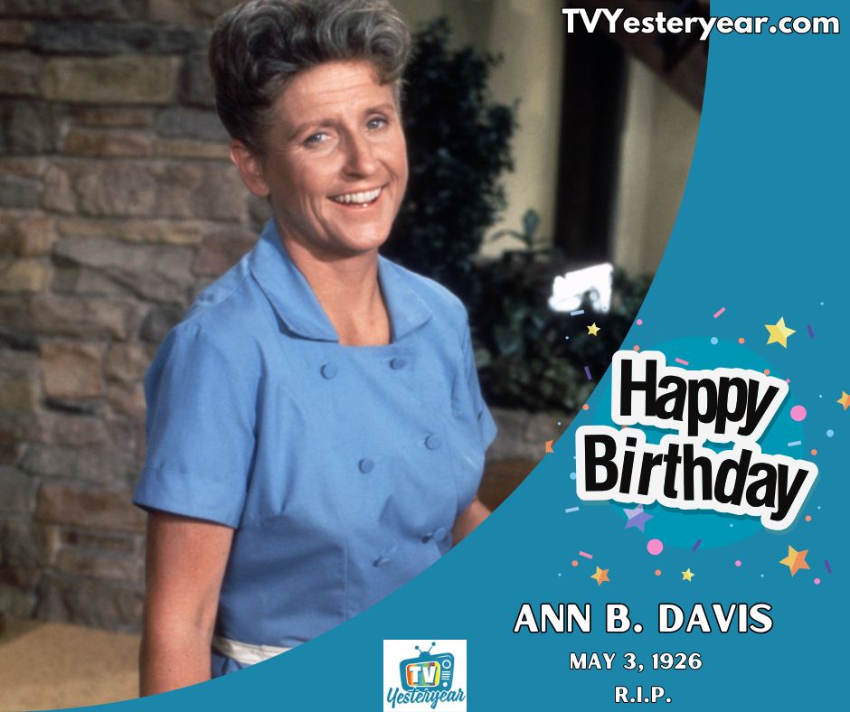 tvyesteryear's tweet image. 🎉 Happy Birthday to Ann B. Davis, born May 3, 1926! Best known as Alice on The Brady Bunch, she also won two Emmys for The Bob Cummings Show. A true TV treasure! 💙📺 #OnThisDay #AnnBDavis #Birthday (1926–2014)