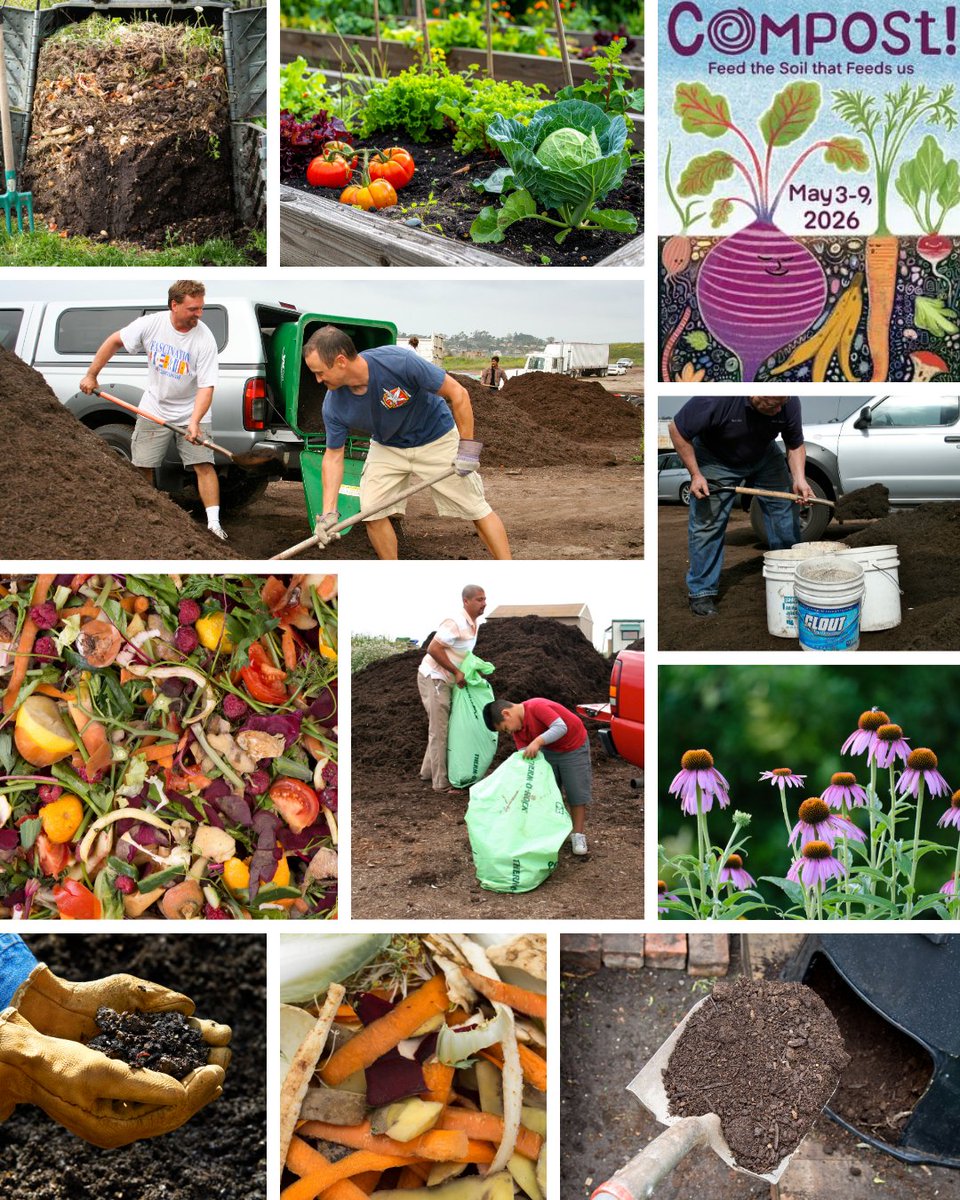 CityofOceanside's tweet image. Today marks the start of International Compost Awareness Week. As an Oceanside resident, you can pick up #free compost and mulch for use in your home garden at the El Corazon Compost Facility (3210 Oceanside Blvd.). More info: agriserviceinc.com/wp-content/upl…

#ICAW2026 #zerowaste