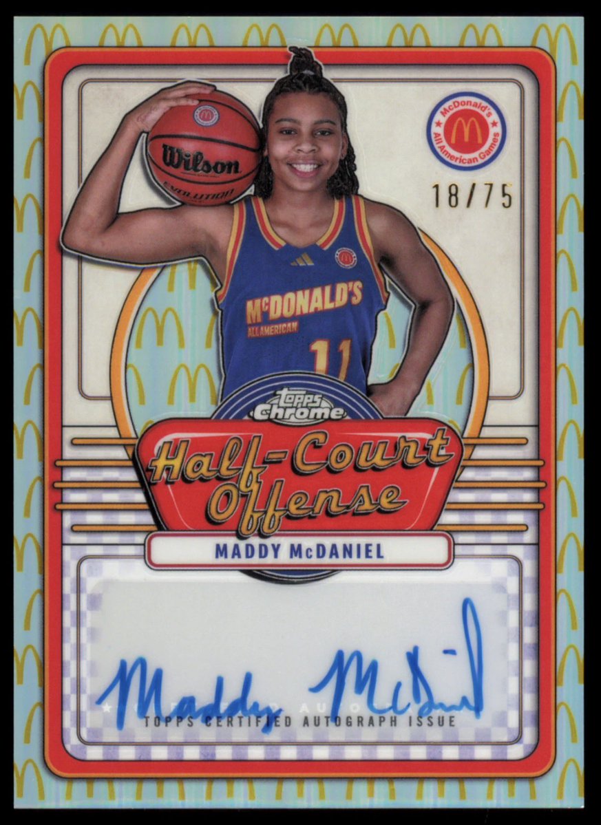 3pointGeek's tweet image. Tons of Topps Chrome McDonald’s All-American autograph cards in my eBay store!

Check out my profile for the eBay store link!

#AutoCards #ToppsChrome #Refractors