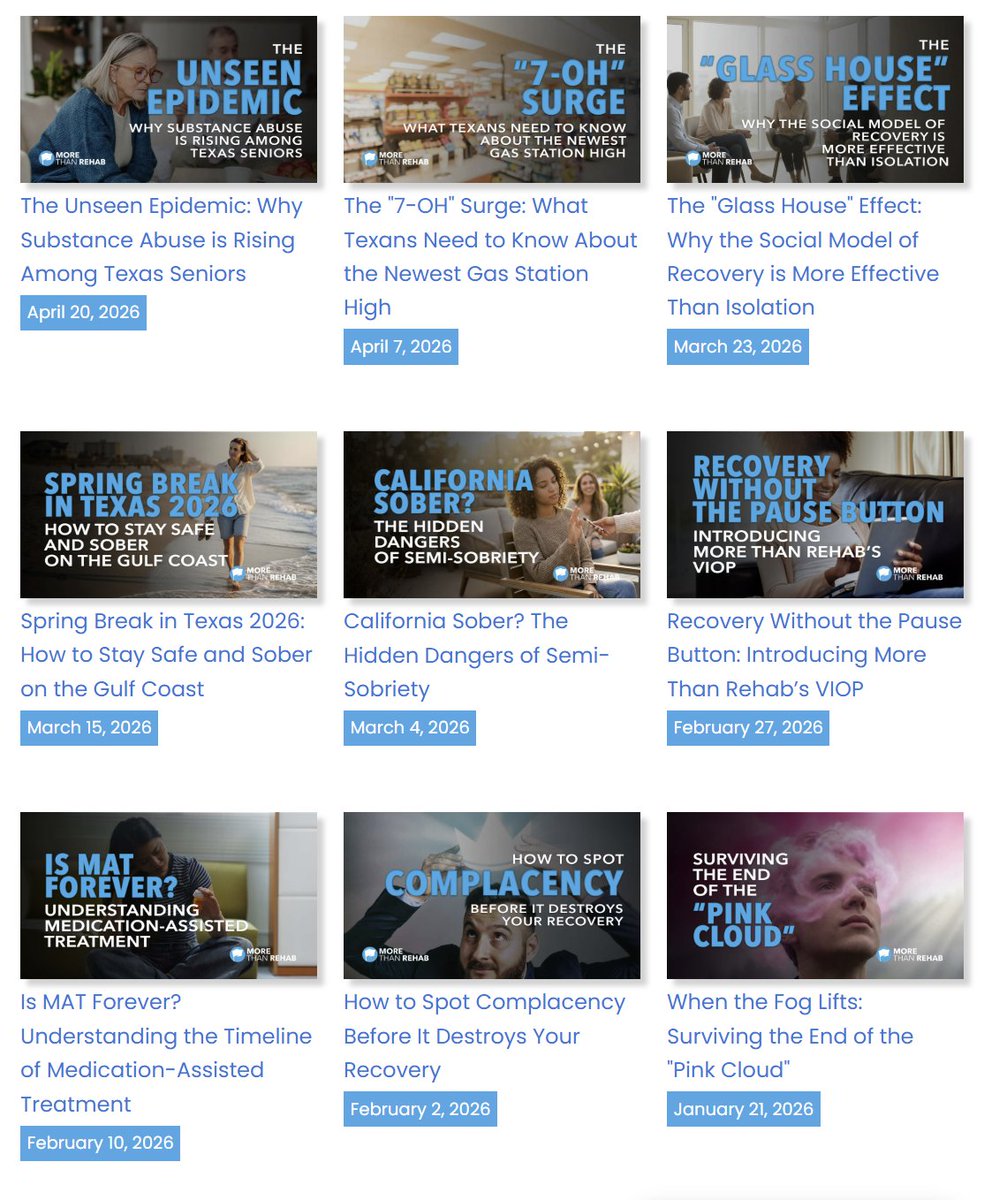DrugRehabInTX's tweet photo. Looking for trusted information on addiction and recovery? Our latest articles are here to help — whether you’re researching, supporting a loved one, or ready to take the first step yourself.

👉 https://t.co/zr9FbXW26o 

#AddictionRecovery #MentalHealth #GetHelpNow https://t.co/65CpGCPK8T