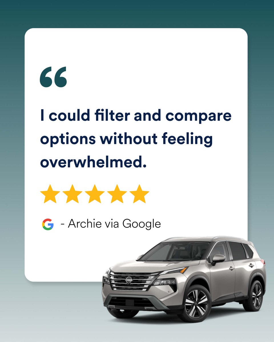 DrivewayHQ's tweet photo. If you're like Archie and want to shop for a car without the chaos, check out https://t.co/Z7W0BULwYK. 😌 #AutoDoneEasy https://t.co/rO6VxeemGg