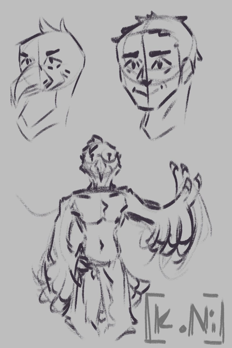 KhuthadzoNetshi's tweet image. This was when I practiced on how to draw a Furbird en "n Human Head.

#practice #digitalart #sketch #character #furryart