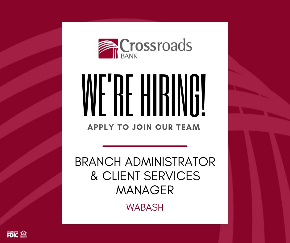 Crossroads Bank tweet media