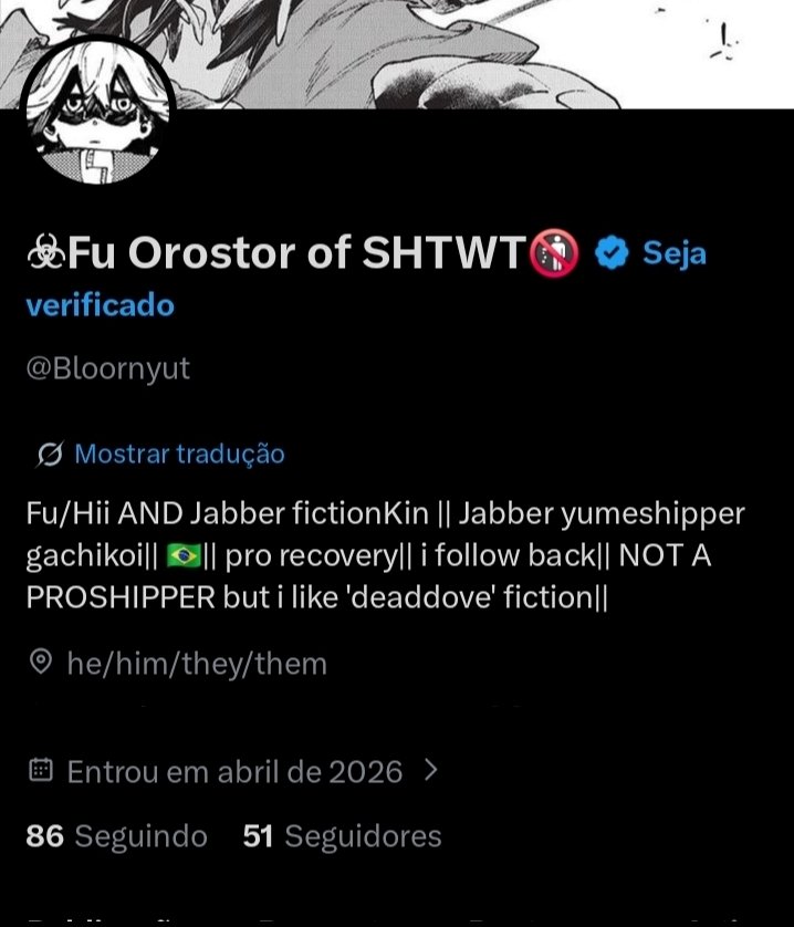 ☣︎Fu Orostor of SHTWT🚯 tweet media