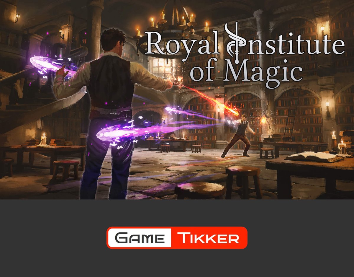 GameTikker's tweet image. 🕹️ Indie Game Spotlight 🕹️

Check out ROYAL INSTITUTE OF MAGIC by @Ether_GmbH a online co-op magic student simulator.

Official Steampage:

store.steampowered.com/app/4487350/Ro…

Study magic that allows you to alter reality.

#IndieGame #PCGaming #Gamer #Games #GoodIndieGames #Steam #Simulator