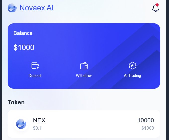 Web3_Emyral's tweet photo. Make Free $1K before it's too late

i found out @Novaex_AI is giving 10K NEX tokens ($1K)

to get in ASAP, Join here;
https://t.co/juO1iIPxoG

▪️set up your login
▪️set up Google Authentication (2FA)
▪️you automatically get free 10K HEX
▪️complete extra tasks in Discover tab
that's all

good luck