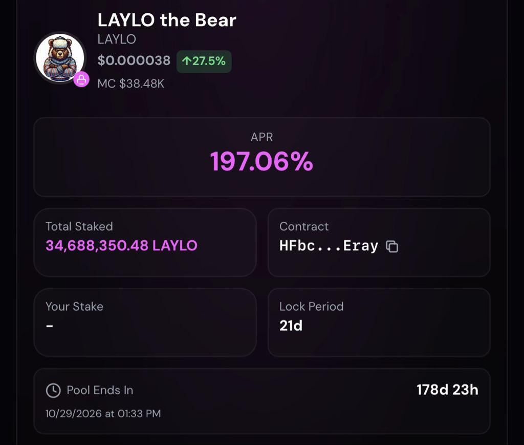 Laylo The Bear tweet media