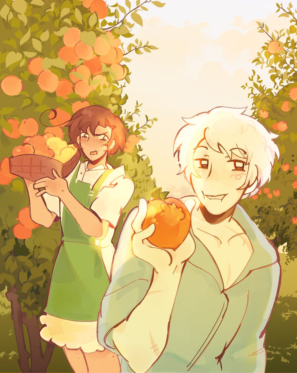 reuploading because I fixed the art a bit!! 🍑🍑🍑#hetalia #aph #prumano