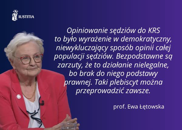 IUSTITIA Stowarzyszenie Sędziów Polskich tweet media