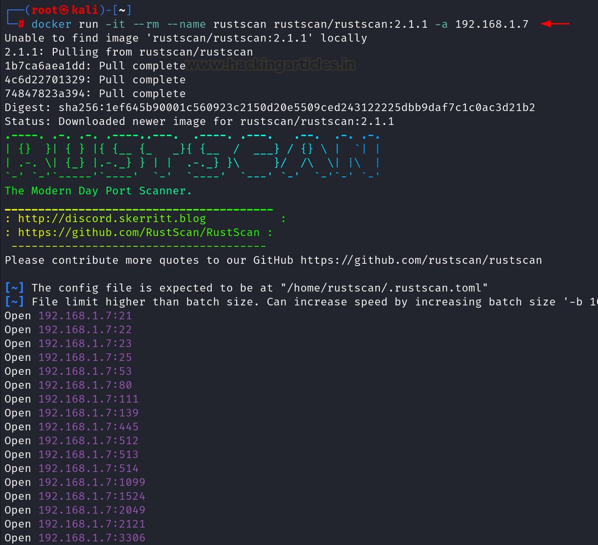 Hacking Articles tweet media