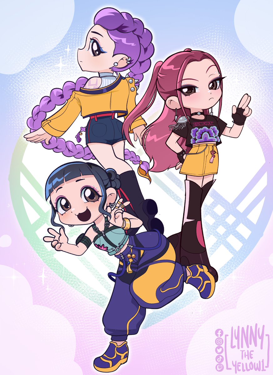 Catheri40357096's tweet image. #KpopDemonHunters #HUNTRIX #Rumi #Mira #Zoey #NETFLIX