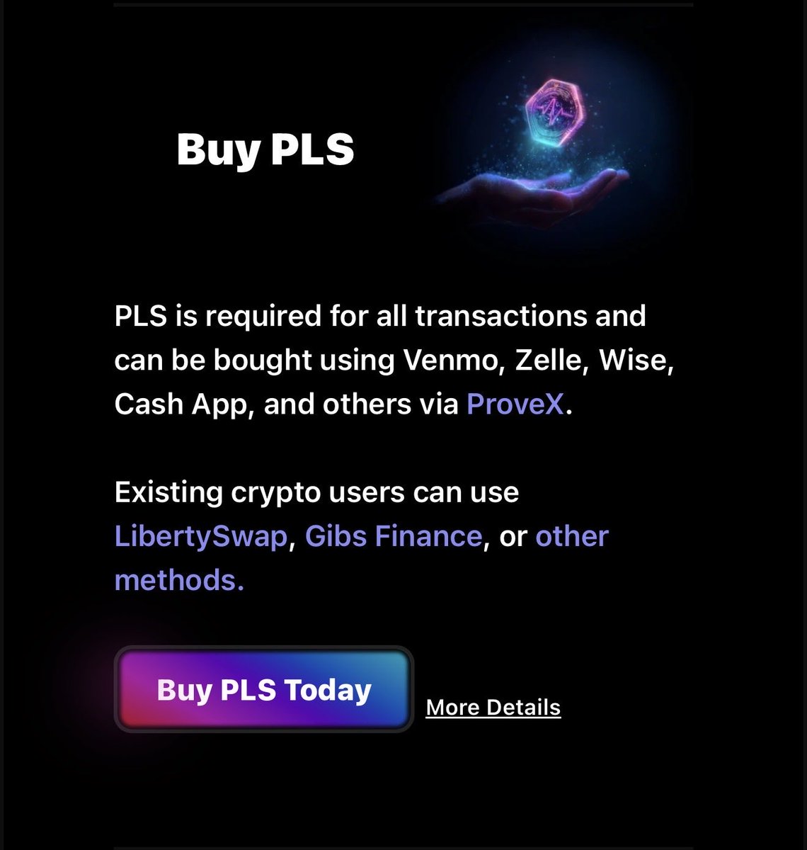 Liberty Swap ⚡️ Bridge2Pulse™️ Zero-Fee DEX tweet media