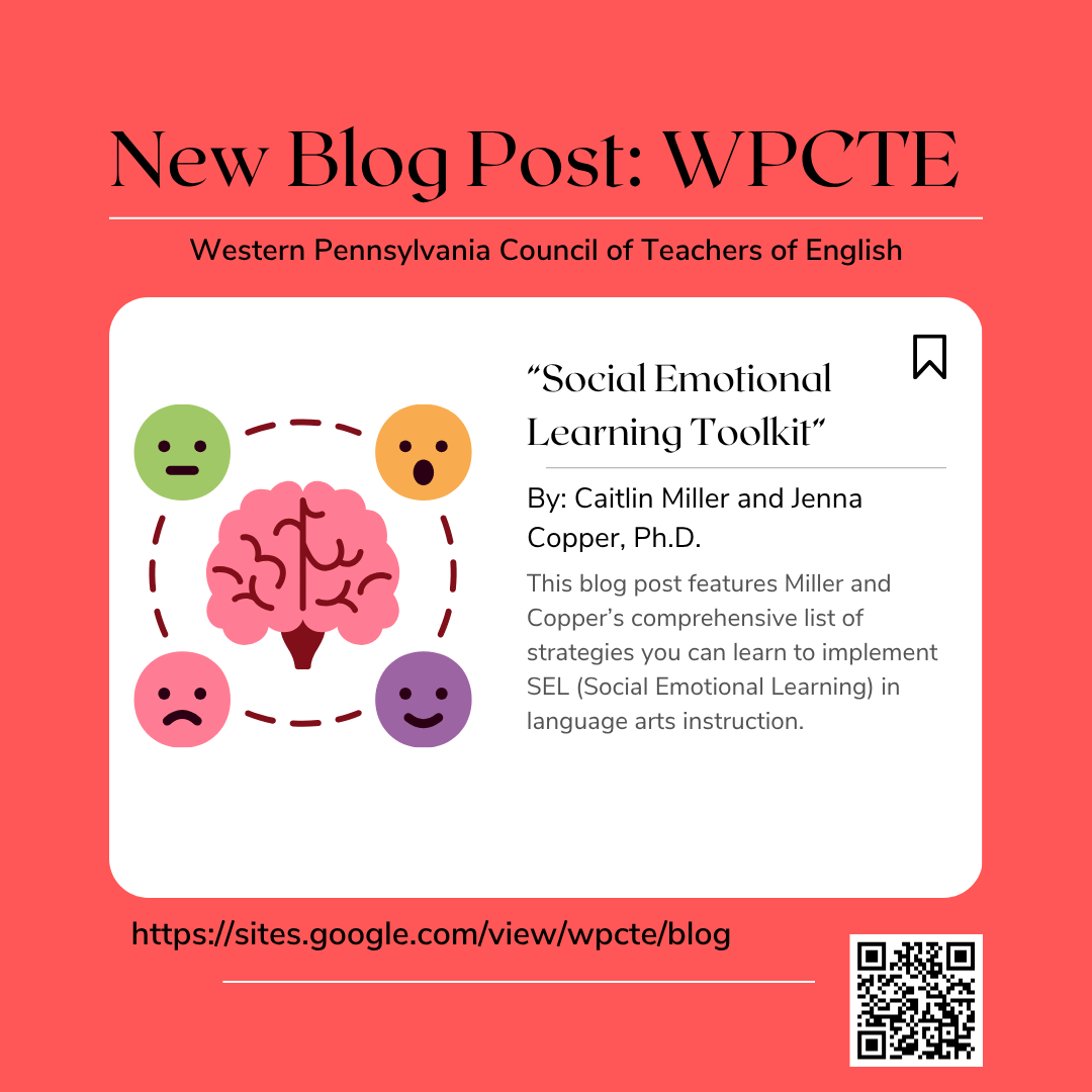 WPCTEtweets's tweet photo. This month’s blog features the "Social and Emotional Learning toolkit"❤️. This post offers multiple strategies for teachers to incorporate SEL into ELA classes. 

Read here:https://t.co/swK5gHuyPb https://t.co/lVgCnDYqvh