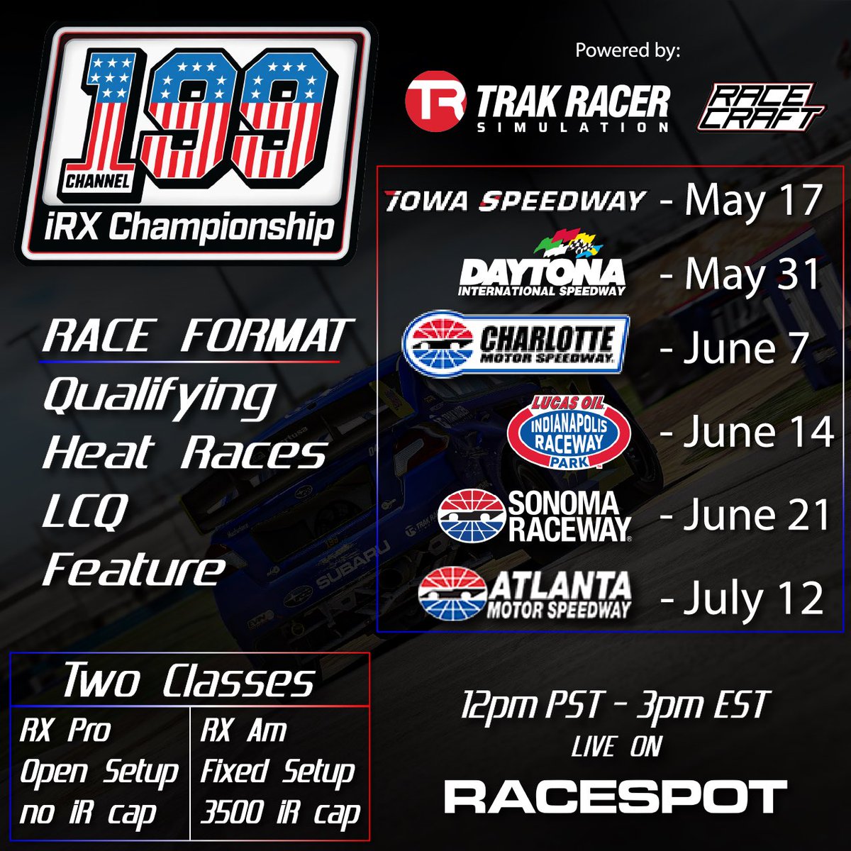 Channel199 Sim Racing tweet media